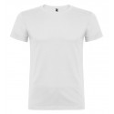 T-SHIRT UOMO COTONE 13 COLORI STAMPA PERSONALIZZATA COLORE BIANCO