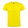 T-SHIRT UOMO COTONE 13 COLORI STAMPA PERSONALIZZATA COLORE GIALLO