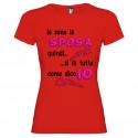 MAGLIETTA GIÙ LE MANI DALLA SPOSA COLORE ROSSO