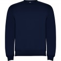 FELPA GIROCOLLO PERSONALIZZATA CLASSICA DA UOMO COLORE BLU NAVY