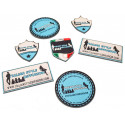 Patch personalizzata T-shirt toppa scudetto classico