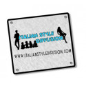 Patch Personalizzata Toppa T-shirt Scudetto Freccia
