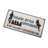 PATCH PERSONALIZZATA T-SHIRT TOPPA RETTANGOLARE