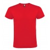 T-SHIRT UOMO COTONE 13 COLORI STAMPA PERSONALIZZATA COLORE ROSSO