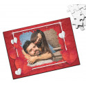 PUZZLE RETTANGOLARE AMORE PERSONALIZZATO A4