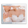 Lumenglass personalizzato cornice portafoto vetro foto 30x16