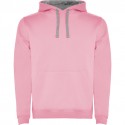 FELPA PERSONALIZZATA CON CAPPUCCIO URBAN COLORE ROSA