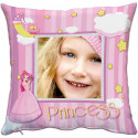 Cuscino personalizzato bambina princess