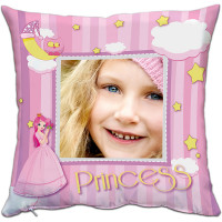 Cuscino personalizzato bambina princess
