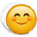CUSCINO STAMPA PERSONALIZZATA EMOTICON SMILE SORRISO