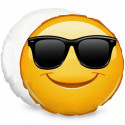 CUSCINO PERSONALIZZATO ROTONDO EMOTICON COOL