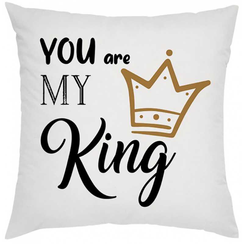 Cuscino personalizzato you are my king