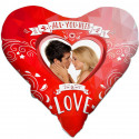 CUSCINO PERSONALIZZATO CUORE HEART LOVE ALL YOU NEED