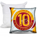CUSCINO PERSONALIZZATO FOTO CALCIO GIALLO ROSSI ITALIA