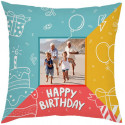 CUSCINO PERSONALIZZATO COMPLEANNO FLASH