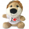 PORTACHIAVI PELUCHE PERSONALIZZATO FOTO LEONE T-SHIRT