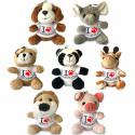 PORTACHIAVI PELUCHE PERSONALIZZATO FOTO T-SHIRT
