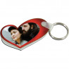 PORTACHIAVI PERSONALIZZATO IN FRP CON FOTO A CUORE HEART