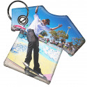 PORTACHIAVI A T-SHIRT PERSONALIZZATO IN STOFFA