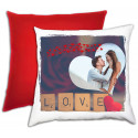 CUSCINO PERSONALIZZATO QUADRATO LOVE LETTER AMORE