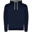 FELPA PERSONALIZZATA CON CAPPUCCIO URBAN COLORE BLU NAVY