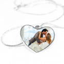 COLLANA PERSONALIZZATA PENDENTE A FORMA DI CUORE