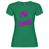 T-SHIRT DONNA PERSONALIZZATA C'HO L'ANSIA COLORE VERDE