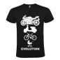 T-shirt di Coppia Uomo Donna Biker Evolution