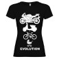 T-shirt di Coppia Uomo Donna Biker Evolution