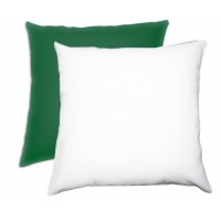 Cuscino personalizzato con foto verde scuro