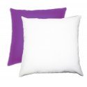Cuscino personalizzato con foto viola