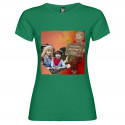 T-SHIRT DONNA PERSONALIZZATA HAPPY MOTHER'S DAY COLORE VERDE