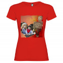T-SHIRT DONNA PERSONALIZZATA HAPPY MOTHER'S DAY COLORE ROSSO