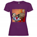 T-SHIRT DONNA PERSONALIZZATA HAPPY MOTHER'S DAY COLORE VIOLA