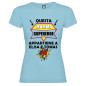 T-shirt Donna Mamma Supereroe Offerta Limitata