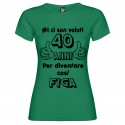 T-shirt personalizzata mi ci sono voluti 40 anni per diventare cosi figa verde