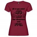 T-shirt personalizzata mi ci sono voluti 40 anni per diventare cosi figa granata