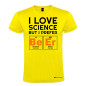 Maglietta Personalizzata Amo la Scienza Ma Preferisco la Birra