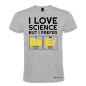 Maglietta Personalizzata Amo la Scienza Ma Preferisco la Birra