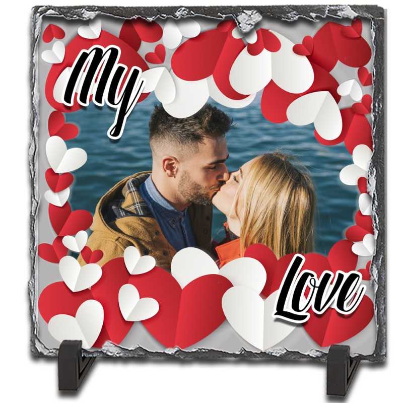 Targa Commemorativa In PET Con Nome Personalizzato Con Foto Con