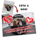 Puzzle Personalizzato per San Valentino Bikers Love Casco Moto