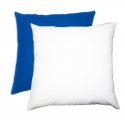 Cuscino personalizzato con foto blu