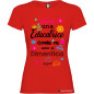 T-shirt Donna Personalizzata Spiritosa Educatrice