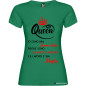 T-shirt Donna Personalizzata Spiritosa Queen