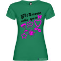 T-SHIRT DONNA  PERSONALIZZATA MATRIMONIO COLORE VERDE