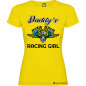 T-shirt Donna Spiritosa Personalizzata Racing Girl