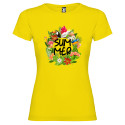 T-SHIRT DONNA SUMMER PERSONALIZZATA COLORE GIALLO