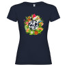 T-SHIRT DONNA SUMMER PERSONALIZZATA COLORE BLU NAVY
