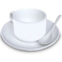 Tazzina da caffè servizio completo da 4 tazza con piattino