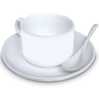 Tazzina da caffè personalizzata tazza con piattino e cucchiaino